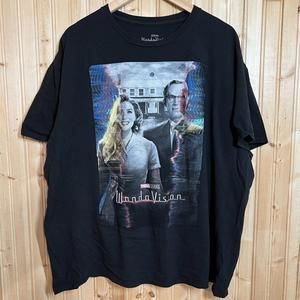 Marvel T Shirt TV WandaVision Show Promo Comics Mad Engine Black Sz XXL 2XL